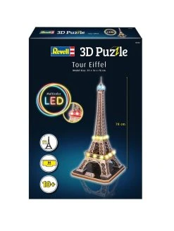 Revell 3D Puzzle Eiffeltoren Met LED Verlichting -Revell winkel 00150 4