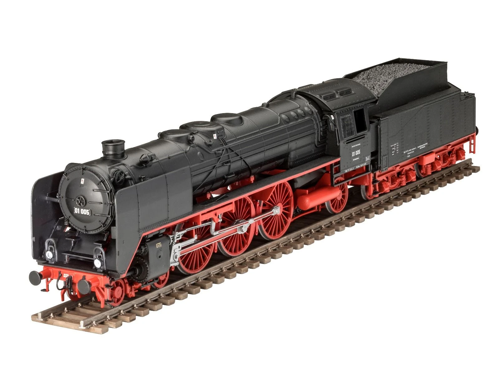 Revell 1/87 Express Locomotive BR 01 & Tender 2`2 T32 1 Revell 1/87 Express Locomotive BR 01 & Tender 2`2 T32