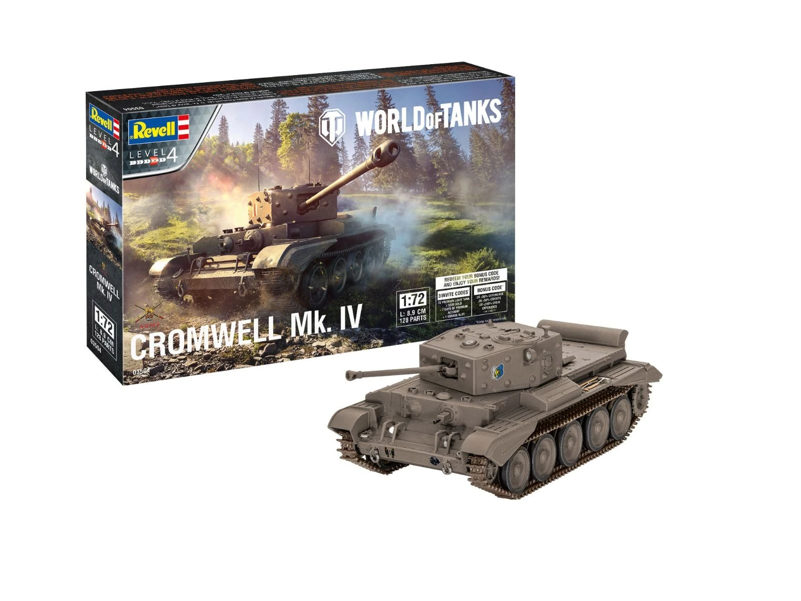 Revell 1/72 World Of Tanks Cromwell Mk. IV 1 Revell 1/72 World Of Tanks Cromwell Mk. IV