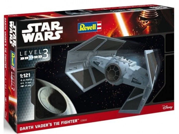 Revell 1/121 Darth Vaders Tie Fighter 1 Revell 1/121 Darth Vaders Tie Fighter