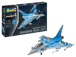Revell 1/72 Eurofighter Typhoon Bavarian Tiger 2021 - Modelset