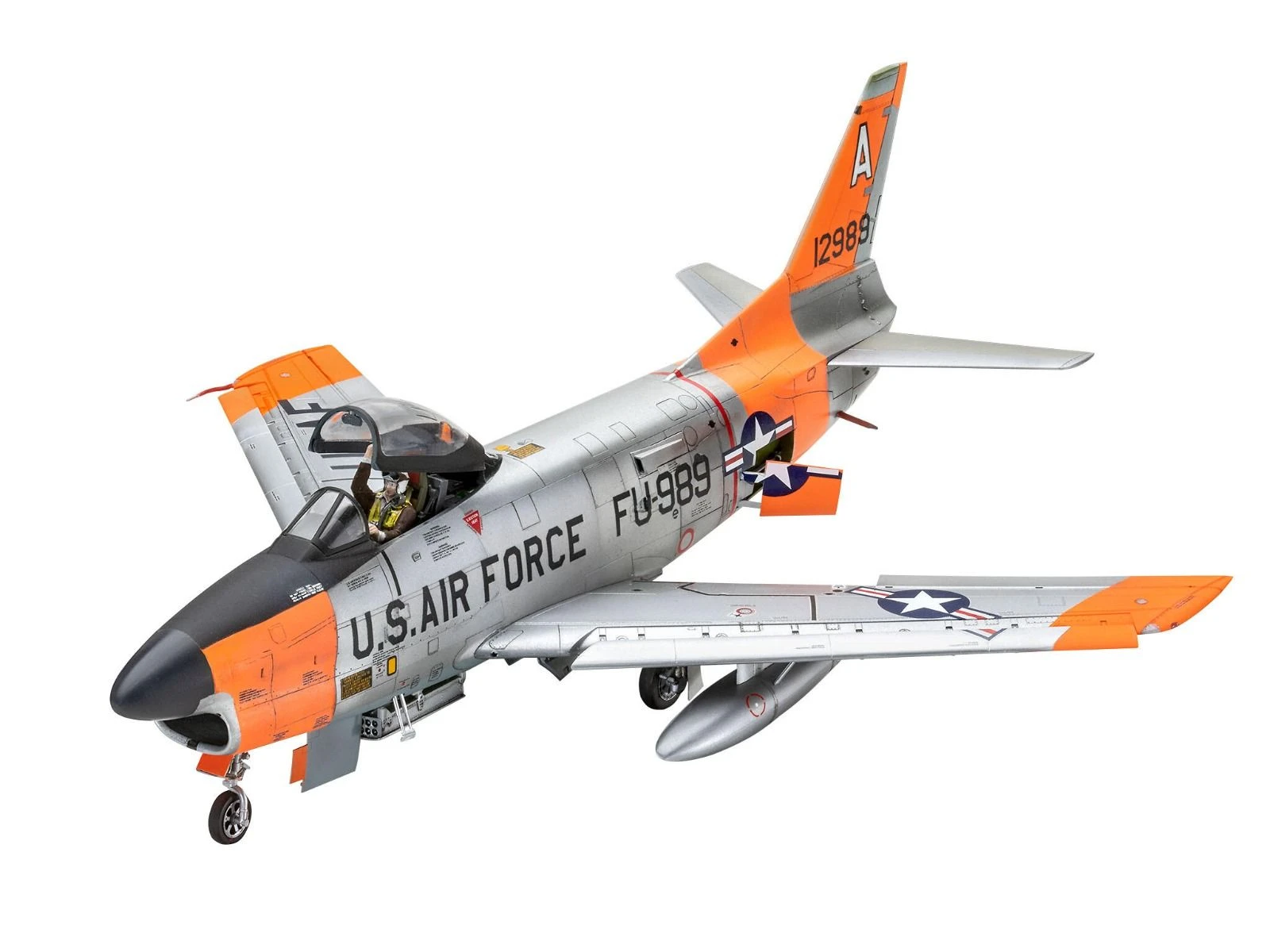 Revell 1/48 F-86D ''Dog Sabre'' Model-set 2 Revell 1/48 F-86D ''Dog Sabre'' Model-set - Afbeelding 2