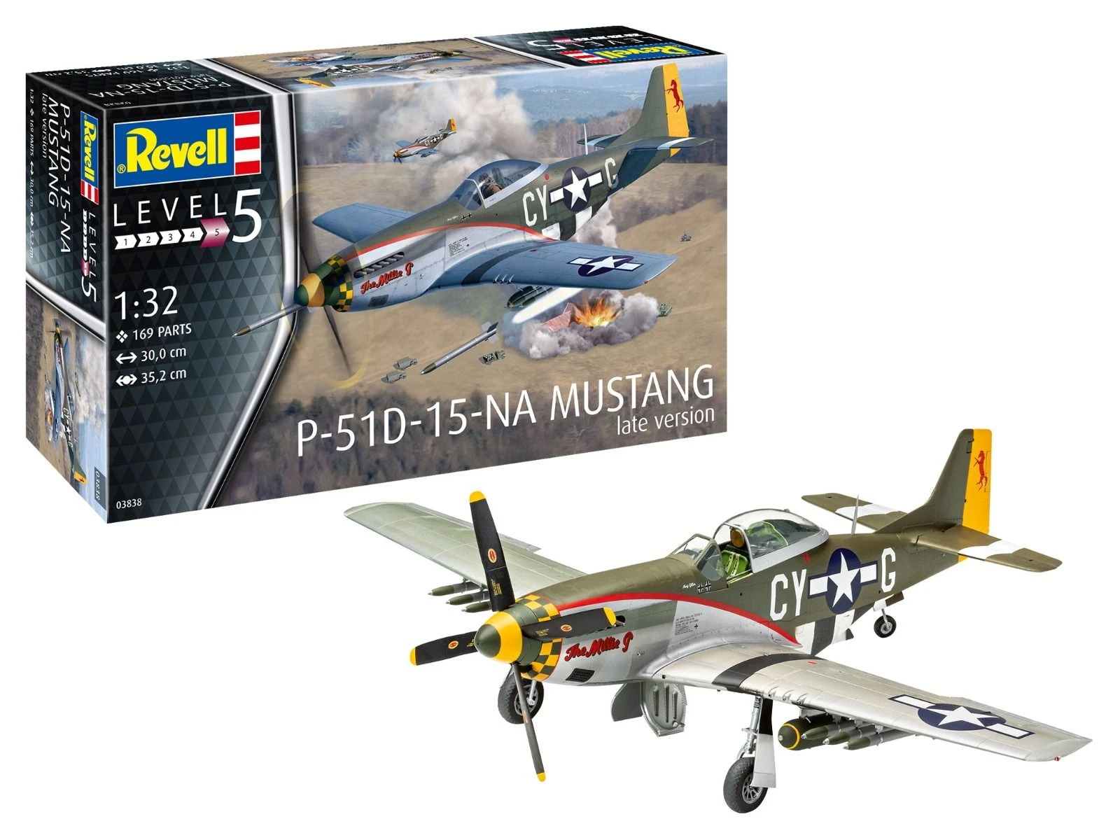 Revell 1/32 P-51D-15NA Mustang (Late Version) 1 Revell 1/32 P-51D-15NA Mustang (Late Version)