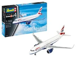 Revell 1/144 Airbus A320 Neo British Airways Model-set