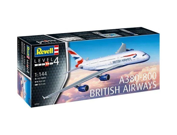 Revell 1/144 Airbus A380-800 British Airways 1 Revell 1/144 Airbus A380-800 British Airways