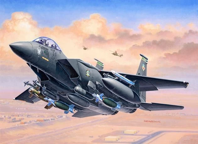 Revell 1/114 F-15e Strike Eagle And Bombs 1 Revell 1/114 F-15e Strike Eagle And Bombs