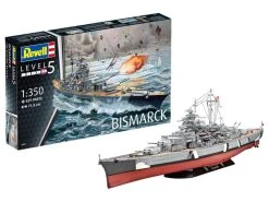 Revell 1/350 Battleship Bismarck -Revell winkel 05040