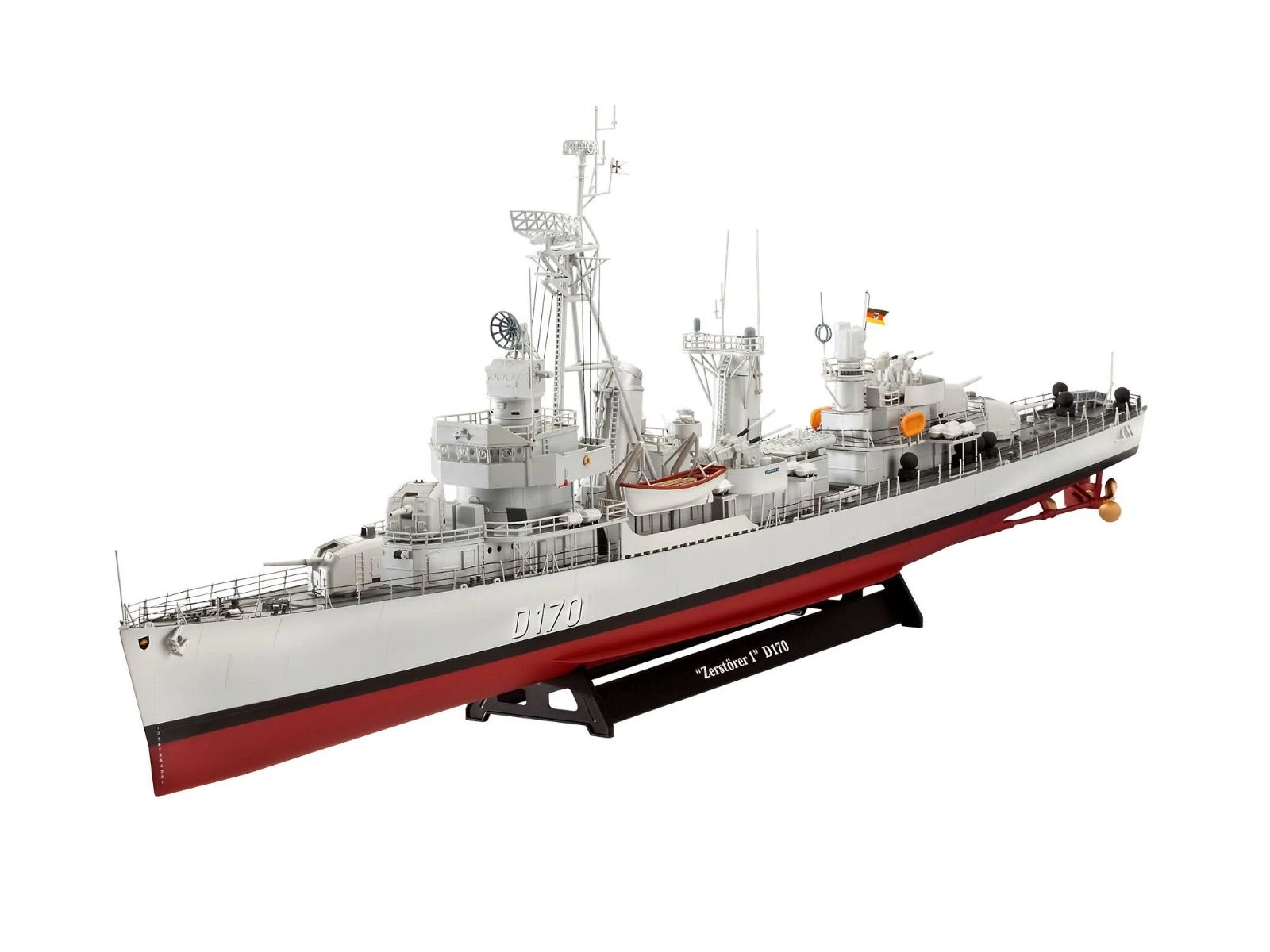 Revell 1/144 Destroyer Class 119 (Z1/Z5) "Platinum Edition" 2 Revell 1/144 Destroyer Class 119 (Z1/Z5) "Platinum Edition" - Afbeelding 2