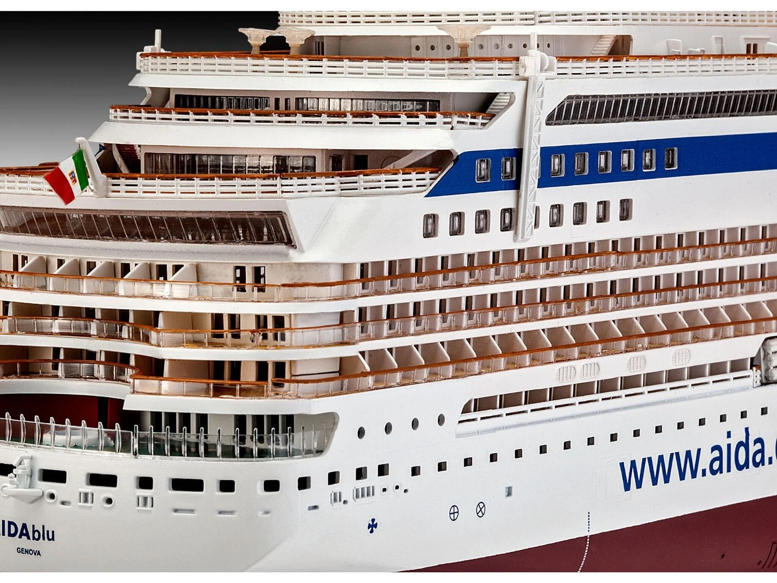 Revell 1/400 Aida Cruise Ship 3 Revell 1/400 Aida Cruise Ship - Afbeelding 3