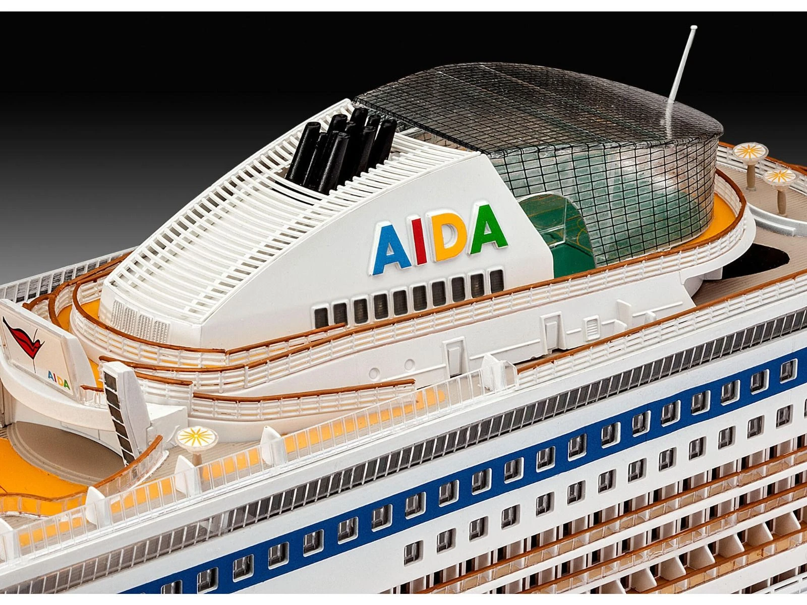 Revell 1/400 Aida Cruise Ship 2 Revell 1/400 Aida Cruise Ship - Afbeelding 2