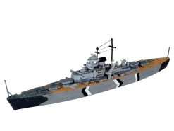 Revell 1/76 First Diorama Bismarck Battle -Revell winkel 05668 1 1