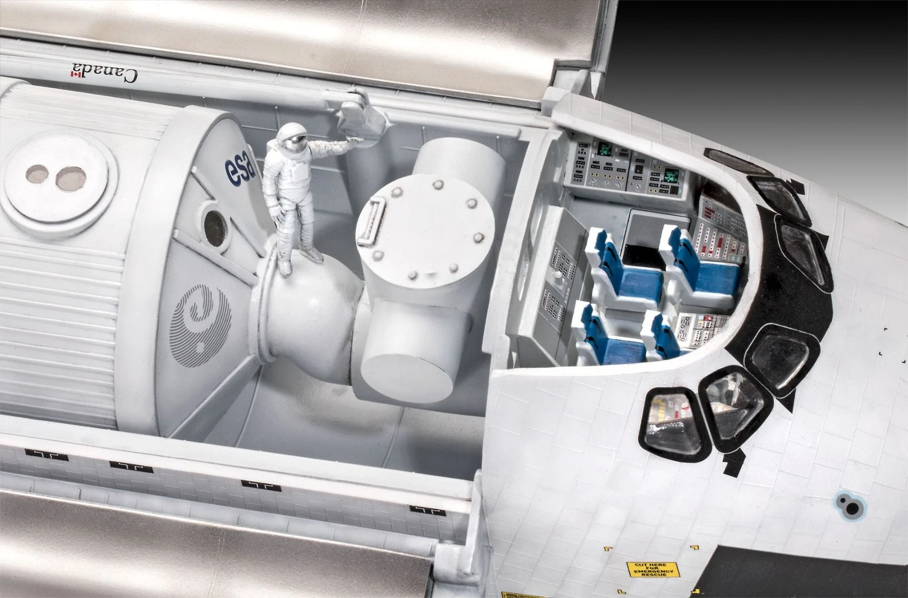 Revell 1/72 Space Shuttle 40th Anniversary 4 Revell 1/72 Space Shuttle 40th Anniversary - Afbeelding 4