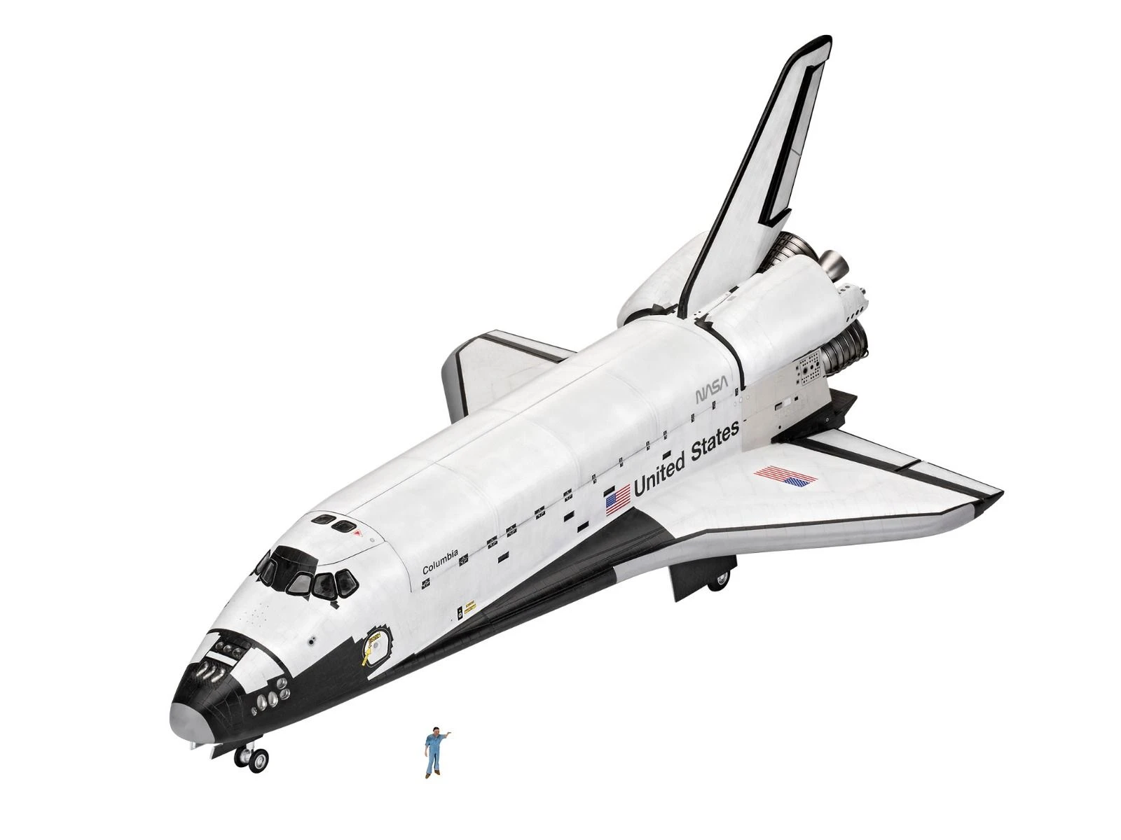 Revell 1/72 Space Shuttle 40th Anniversary 1 Revell 1/72 Space Shuttle 40th Anniversary