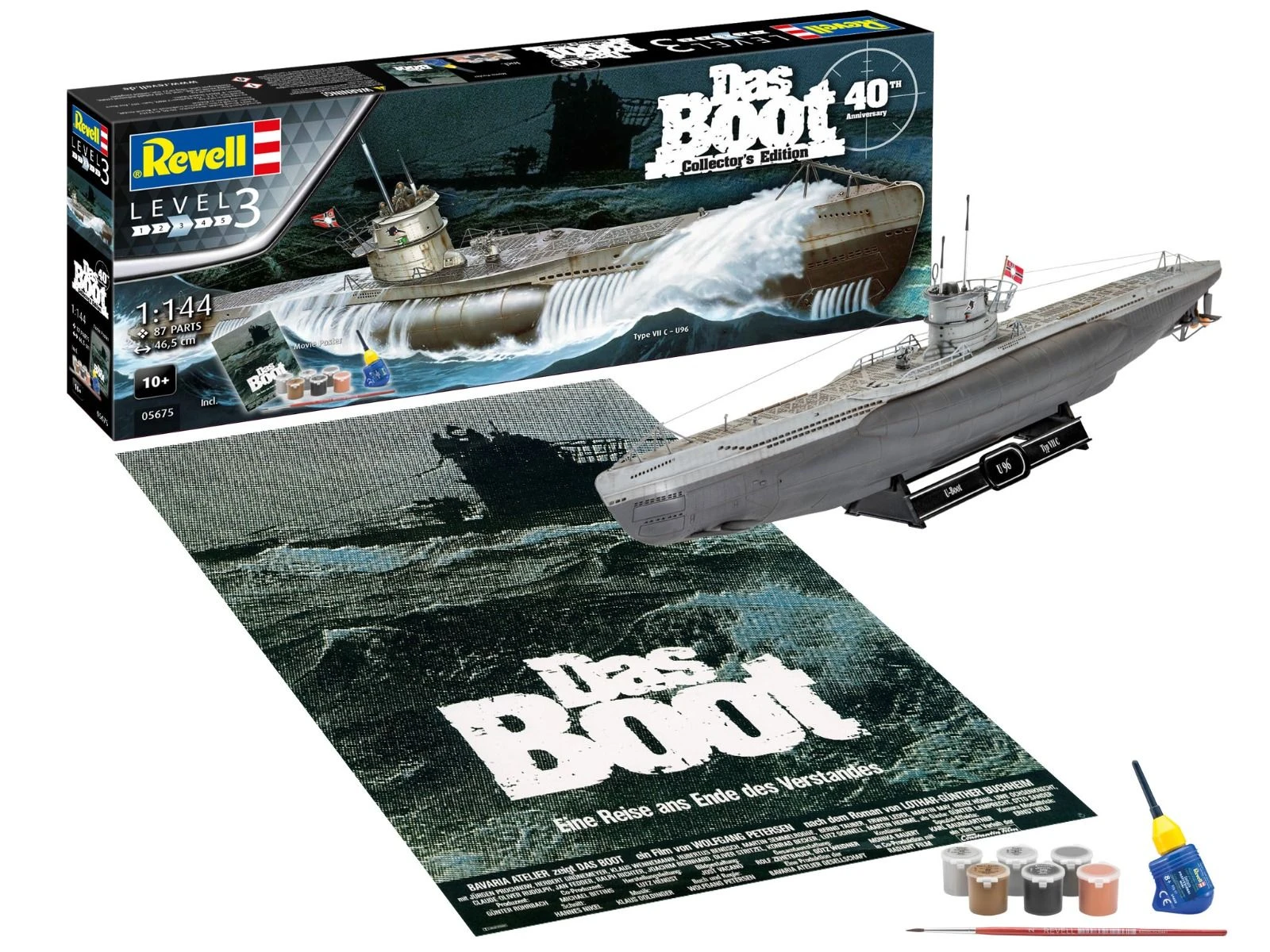 Revell 1/144 Das Boot Collectors Edition 6 Revell 1/144 Das Boot Collectors Edition - Afbeelding 6