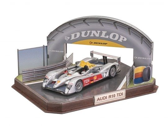 Revell 1/24 Audi R10 TDI Gift Set ''Le Mans'' Incl. 3D Diorama 7 Revell 1/24 Audi R10 TDI Gift Set ''Le Mans'' Incl. 3D Diorama - Afbeelding 7