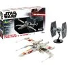 Revell Star Wars X-Wing Fighter & 1/65 Tie Fighter