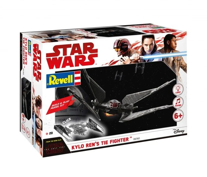 Revell 1/70 Kylo Rens Tie Fighter - Build And Play 1 Revell 1/70 Kylo Rens Tie Fighter - Build And Play