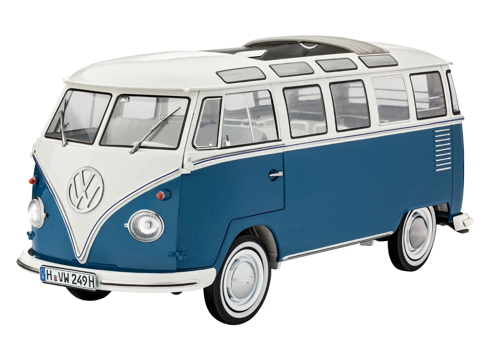 Revell 1/16 Volkswagen T1 Samba Bus 1 Revell 1/16 Volkswagen T1 Samba Bus