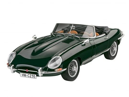 Revell 1/24 Jaguar E-Type Roadster Model-set 1 Revell 1/24 Jaguar E-Type Roadster Model-set