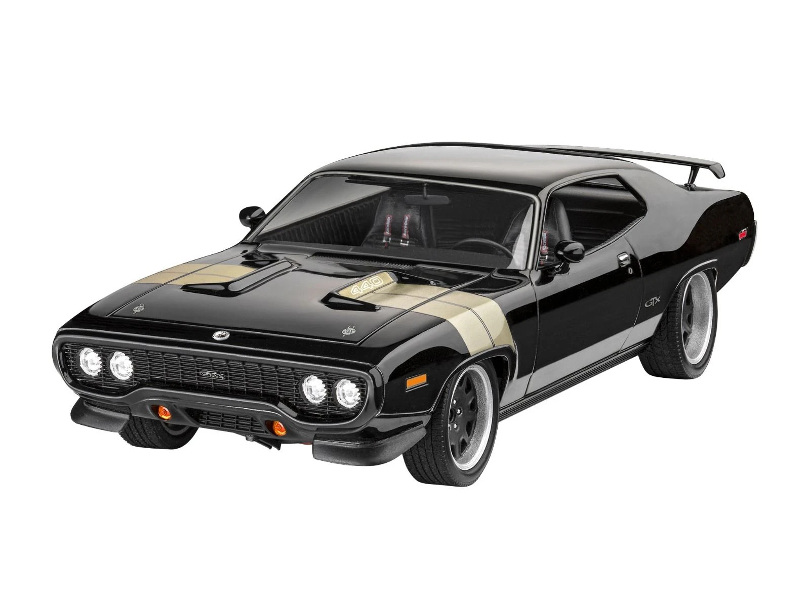 Revell 1/24 Fast & Furious Domincs 1971 Plymouth GTX Model-set 1 Revell 1/24 Fast & Furious Domincs 1971 Plymouth GTX Model-set