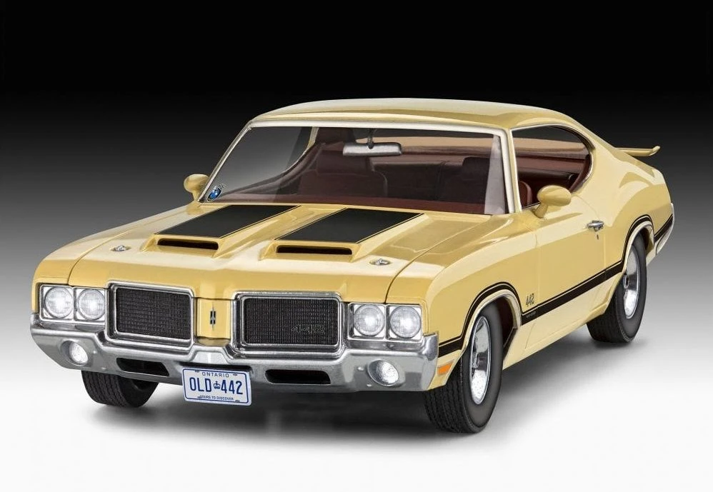 Revell 1/25 Oldsmobile 442 1971 - Model Set 6 Revell 1/25 Oldsmobile 442 1971 - Model Set - Afbeelding 6