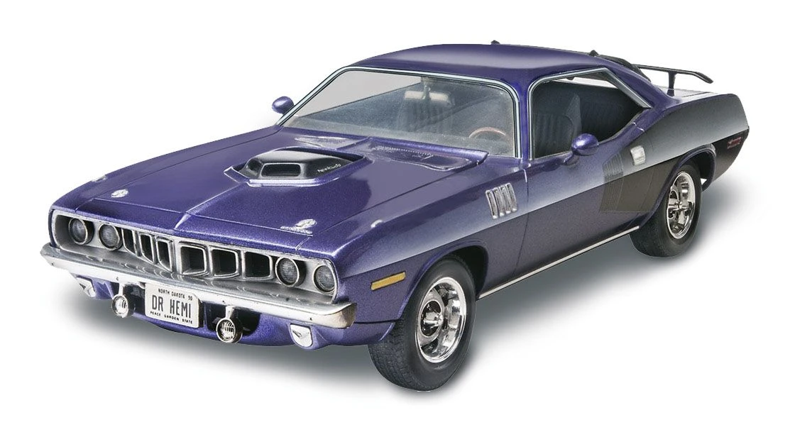 Revell 1/24 1971 Plymouth Hemi Cuda 426 1 Revell 1/24 1971 Plymouth Hemi Cuda 426