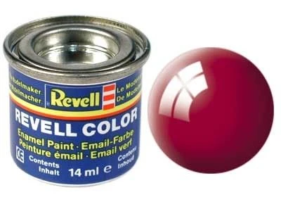 Revell Enamel NR.34 Ferrari-rood Glanzend - 14ml 1 Revell Enamel NR.34 Ferrari-rood Glanzend - 14ml