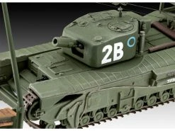 Revell 1/76 Churchill A.V.R.E. Model-set 11 Revell 1/76 Churchill A.V.R.E. Model-set -Revell winkel 63297 2