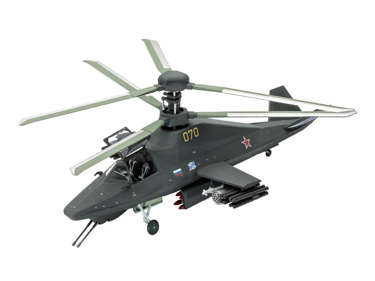 Revell 1/72 Kamov Ka-58 Stealth Helicopter - Model Set 1 Revell 1/72 Kamov Ka-58 Stealth Helicopter - Model Set