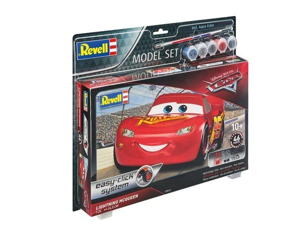 Revell 1/24 Lightning McQueen (CARS) - Model Set 1 Revell 1/24 Lightning McQueen (CARS) - Model Set