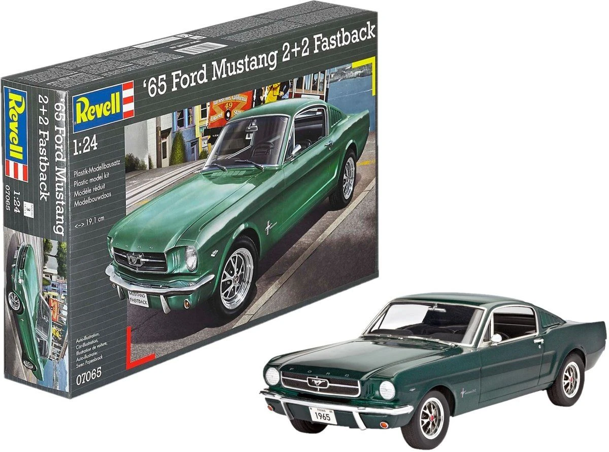Revell 1/24 Ford Mustang 2+2 Fastback 1965 1 Revell 1/24 Ford Mustang 2+2 Fastback 1965